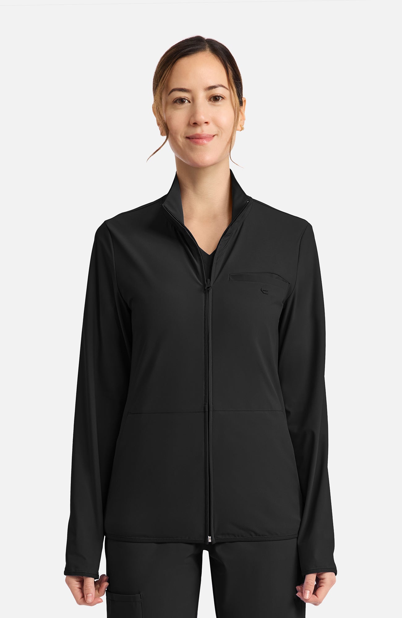 IN525A Cherokee Infinity Pursuit Women's 3-Pocket Warm-up Jacket (XXS - 5XL)