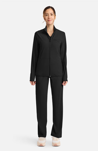 IN525A Cherokee Infinity Pursuit Women's 3-Pocket Warm-up Jacket (XXS - 5XL)