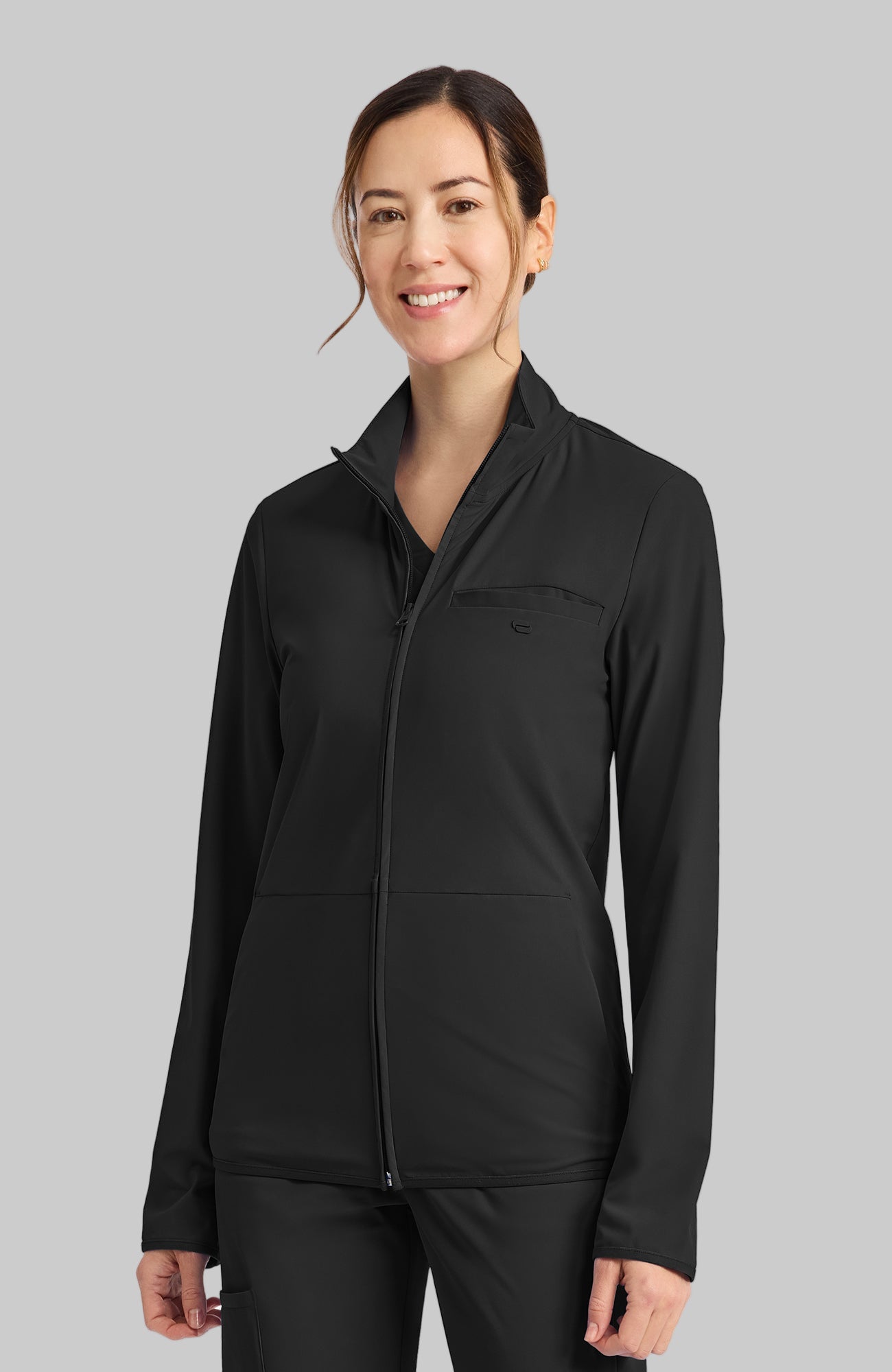 IN525A Cherokee Infinity Pursuit Women's 3-Pocket Warm-up Jacket (XXS - 5XL)