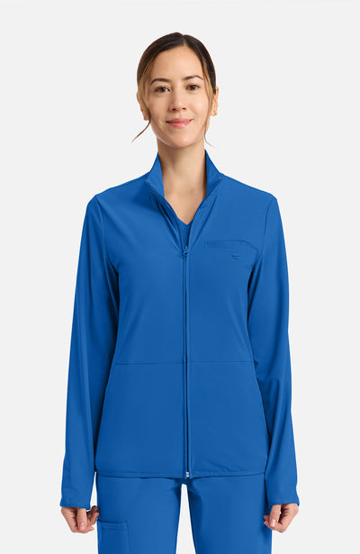 IN525A Cherokee Infinity Pursuit Women's 3-Pocket Warm-up Jacket (XXS - 5XL)