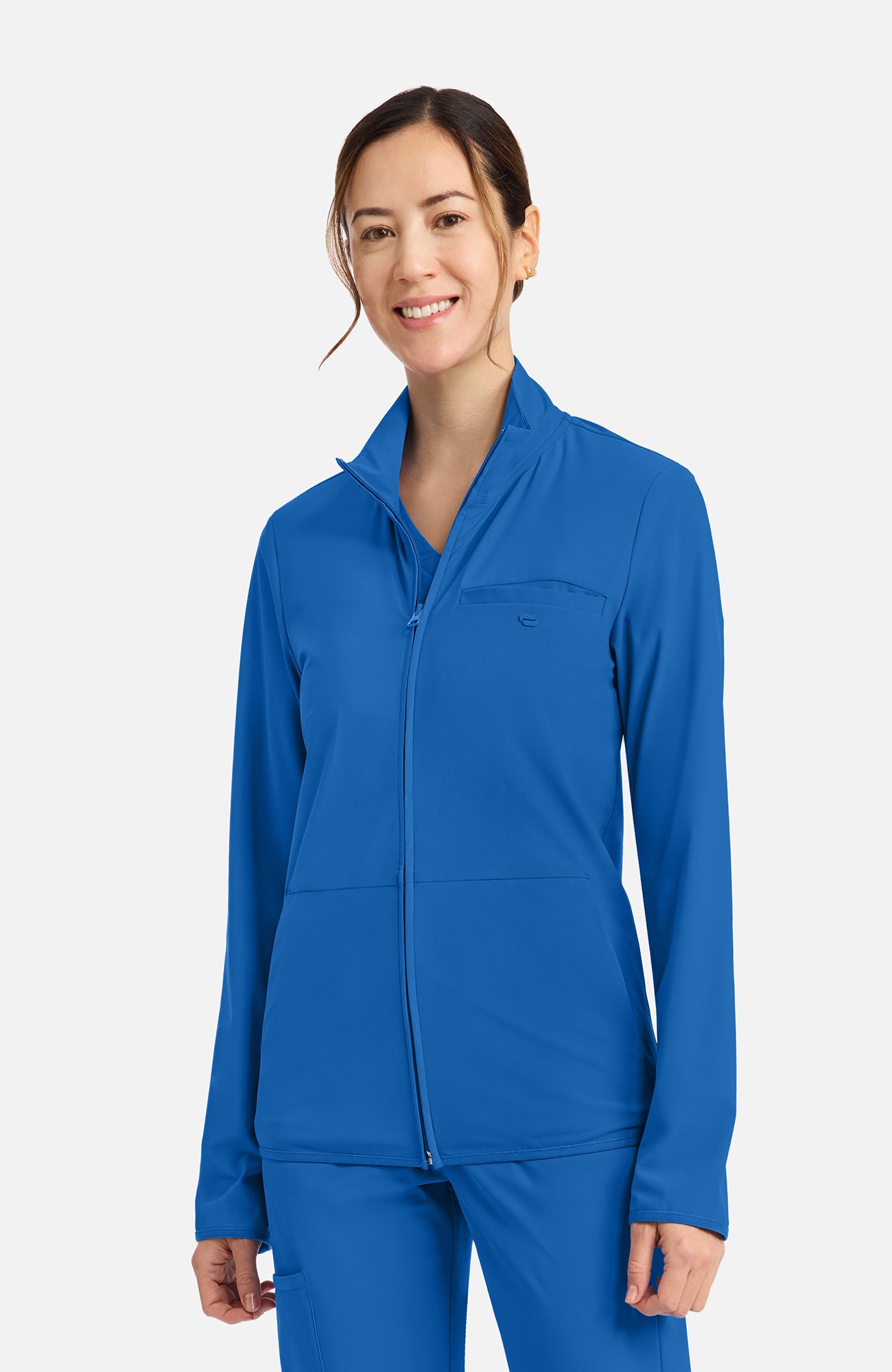 IN525A Cherokee Infinity Pursuit Women's 3-Pocket Warm-up Jacket (XXS - 5XL)