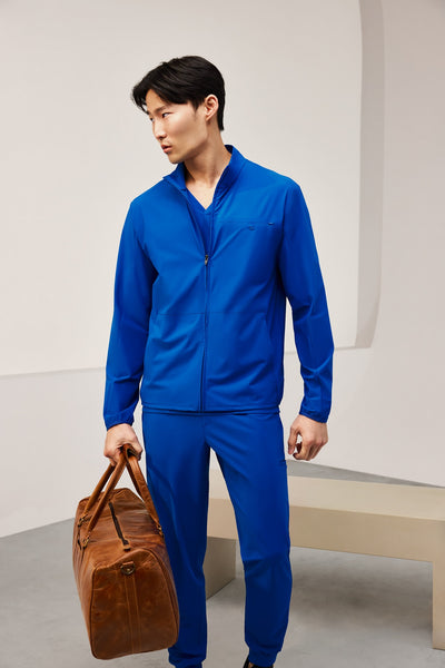 IN527A Cherokee Infinity Pursuit Men 3-Pocket Warm-up Jacket - Certainty Antimicrobial Stretch (XS - 5XL)
