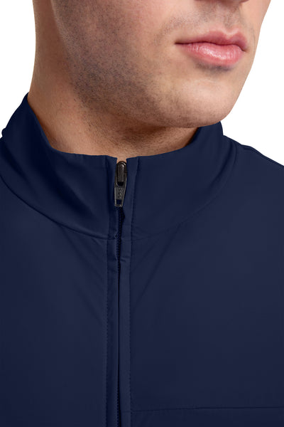 IN527A Cherokee Infinity Pursuit Men 3-Pocket Warm-up Jacket - Certainty Antimicrobial Stretch (XS - 5XL)