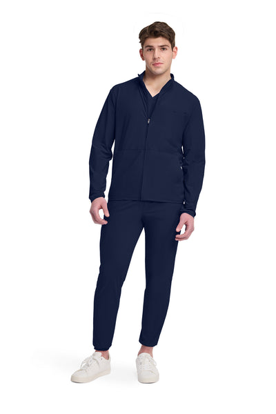 IN527A Cherokee Infinity Pursuit Men 3-Pocket Warm-up Jacket - Certainty Antimicrobial Stretch (XS - 5XL)
