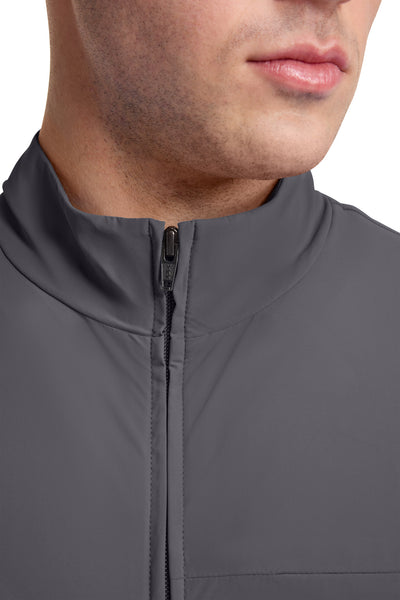 IN527A Cherokee Infinity Pursuit Men 3-Pocket Warm-up Jacket - Certainty Antimicrobial Stretch (XS - 5XL)