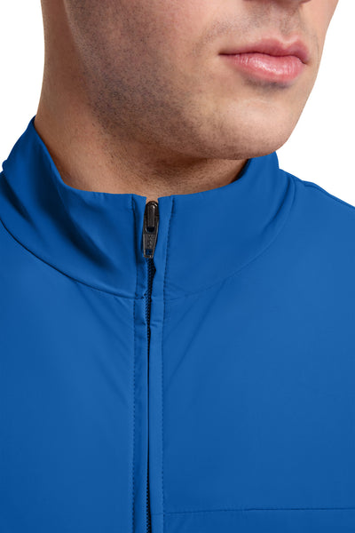 IN527A Cherokee Infinity Pursuit Men 3-Pocket Warm-up Jacket - Certainty Antimicrobial Stretch (XS - 5XL)