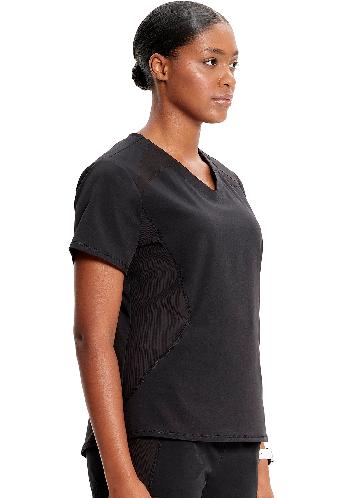 IN620A Cherokee GNR8 Knit Stretch V-Neck Top (XXS - 3XL)