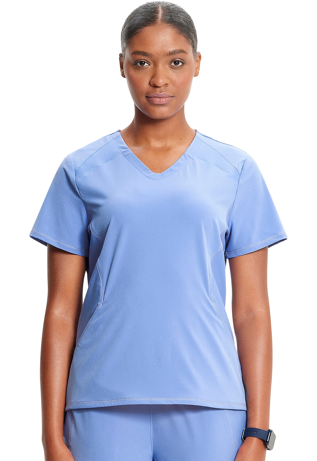 IN620A Cherokee GNR8 Knit Stretch V-Neck Top (XXS - 3XL)