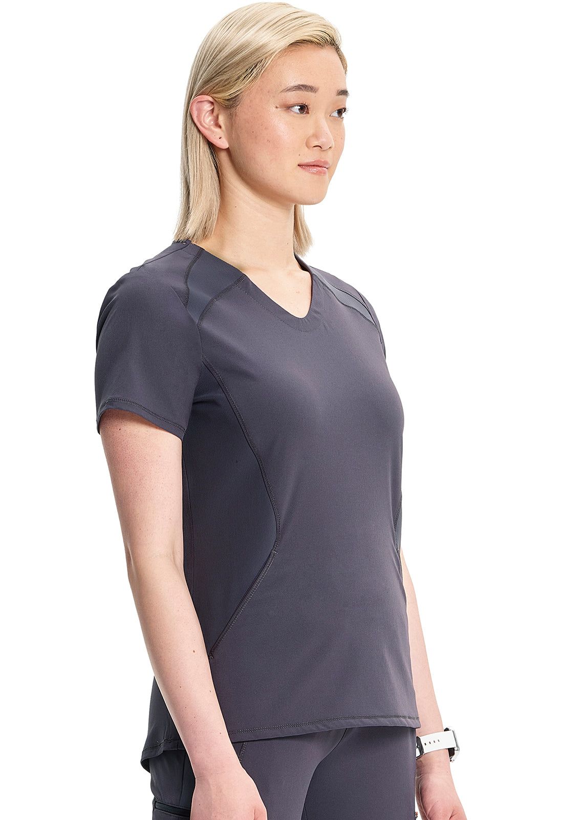 IN620A Cherokee GNR8 Knit Stretch V-Neck Top (XXS - 3XL)