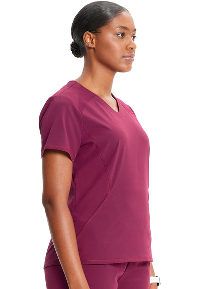 IN620A Cherokee GNR8 Knit Stretch V-Neck Top (XXS - 3XL)