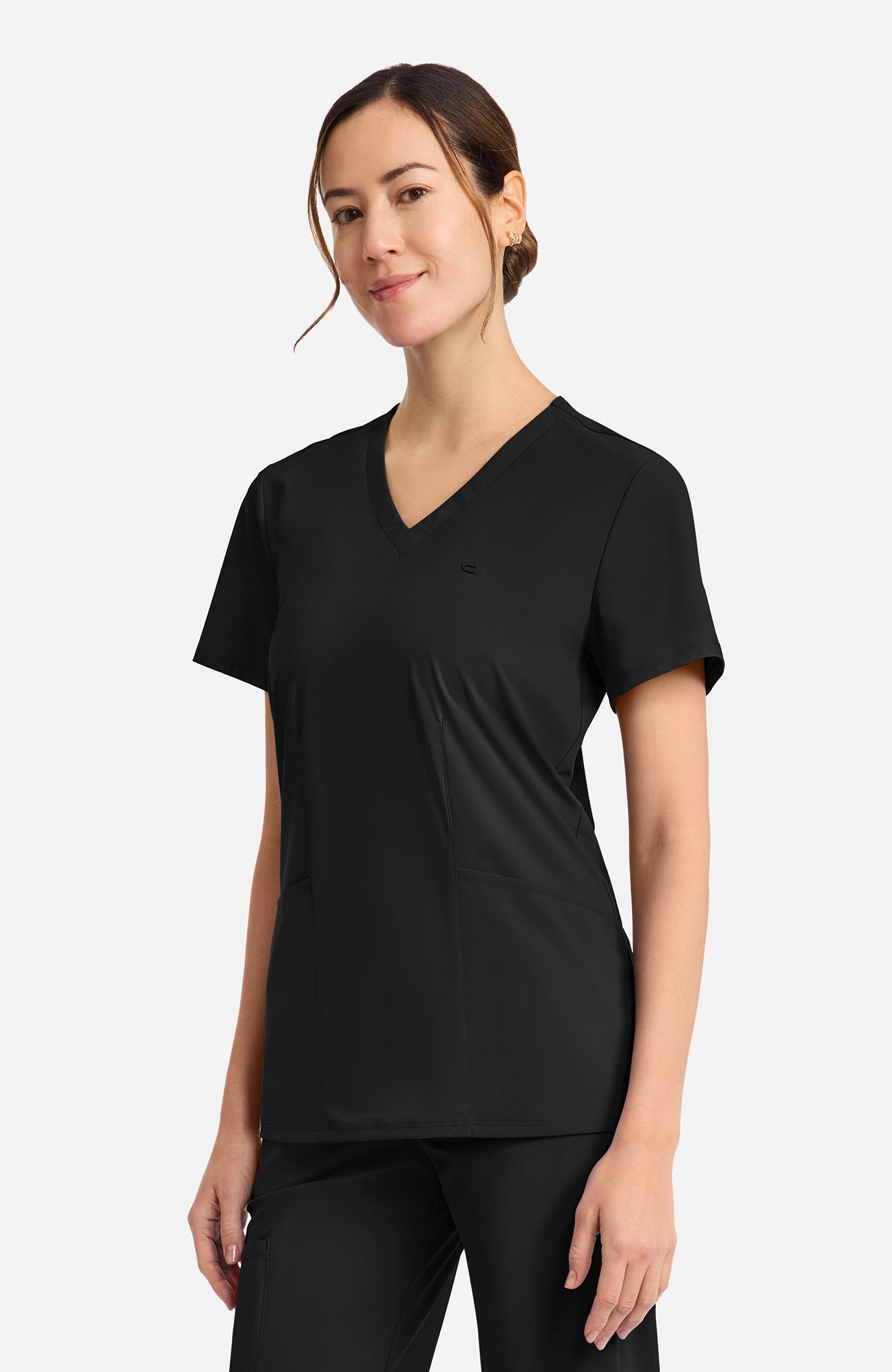 IN647A Cherokee Infinity Pursuit Women's 2-Pocket V-Neck Top (XXS - 5XL)