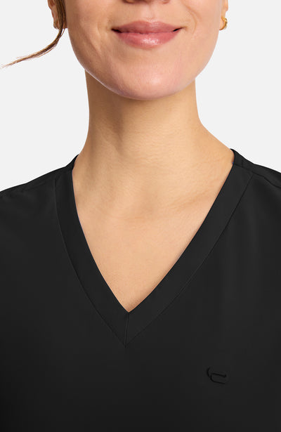 IN647A Cherokee Infinity Pursuit Women's 2-Pocket V-Neck Top (XXS - 5XL)
