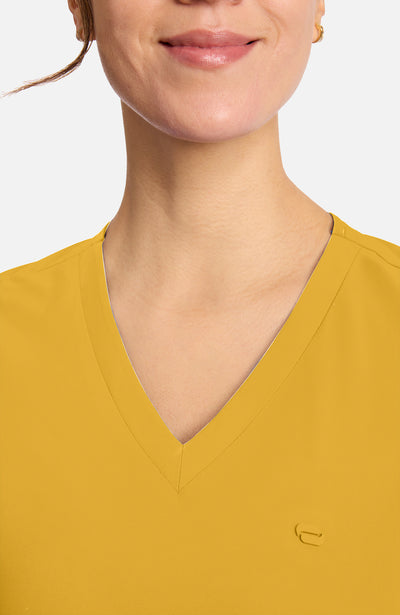 IN647A Cherokee Infinity Pursuit Women's 2-Pocket V-Neck Top (XXS - 5XL)