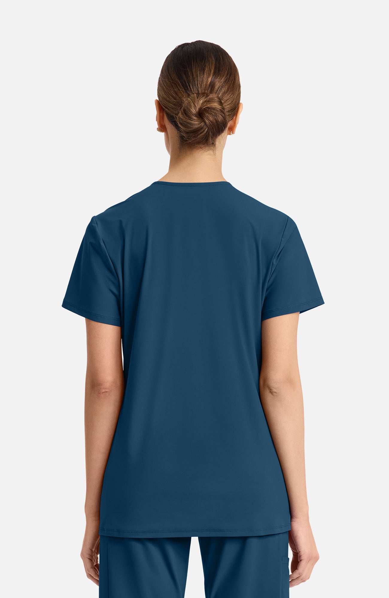 IN647A Cherokee Infinity Pursuit Women's 2-Pocket V-Neck Top (XXS - 5XL)