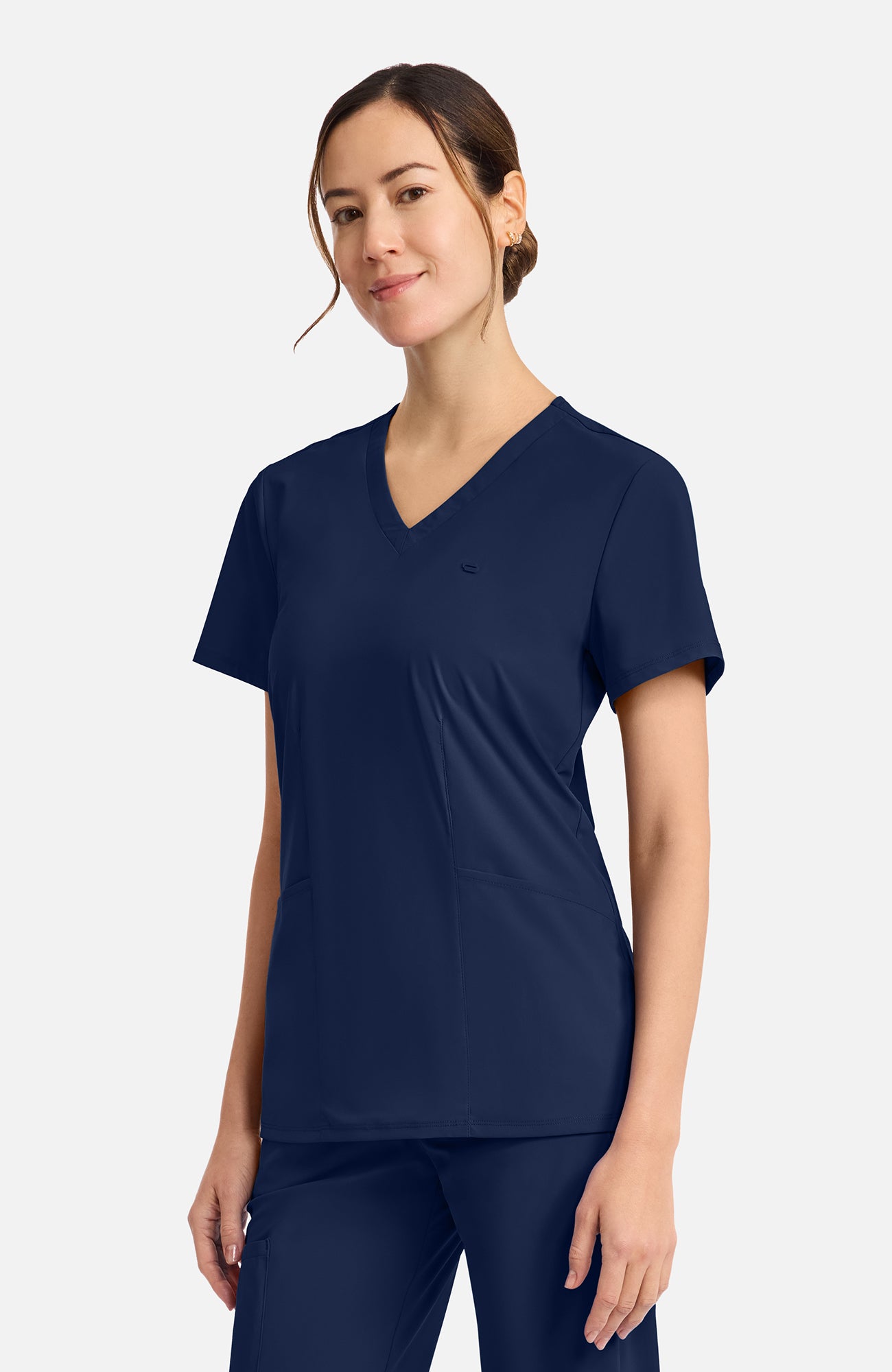IN647A Cherokee Infinity Pursuit Women's 2-Pocket V-Neck Top (XXS - 5XL)