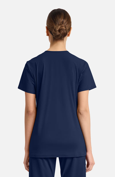 IN647A Cherokee Infinity Pursuit Women's 2-Pocket V-Neck Top (XXS - 5XL)
