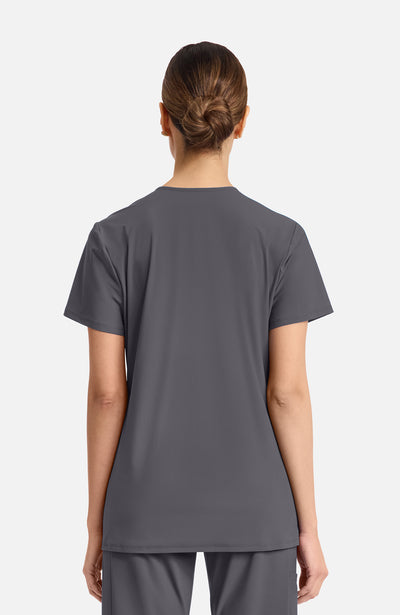 IN647A Cherokee Infinity Pursuit Women's 2-Pocket V-Neck Top (XXS - 5XL)