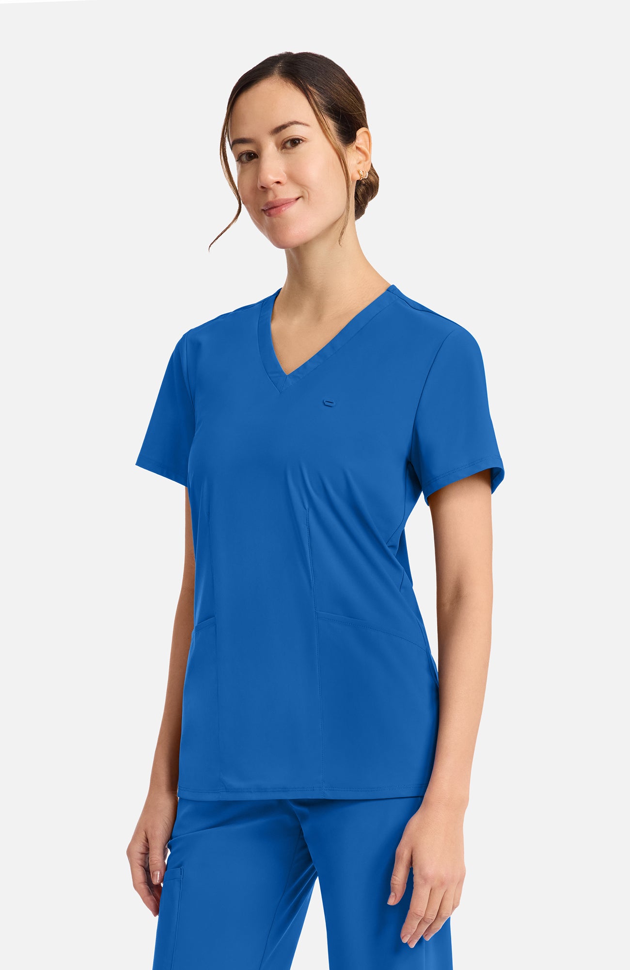 IN647A Cherokee Infinity Pursuit Women's 2-Pocket V-Neck Top (XXS - 5XL)