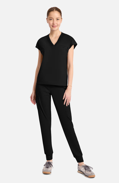 IN650A Cherokee Infinity Pursuit Women's 1-Pocket V-Neck Top (XS - 3XL)