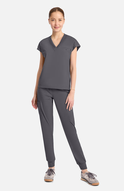 IN650A Cherokee Infinity Pursuit Women's 1-Pocket V-Neck Top (XS - 3XL)