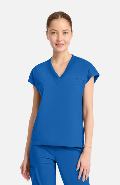 IN650A Cherokee Infinity Pursuit Women's 1-Pocket V-Neck Top (XS - 3XL)