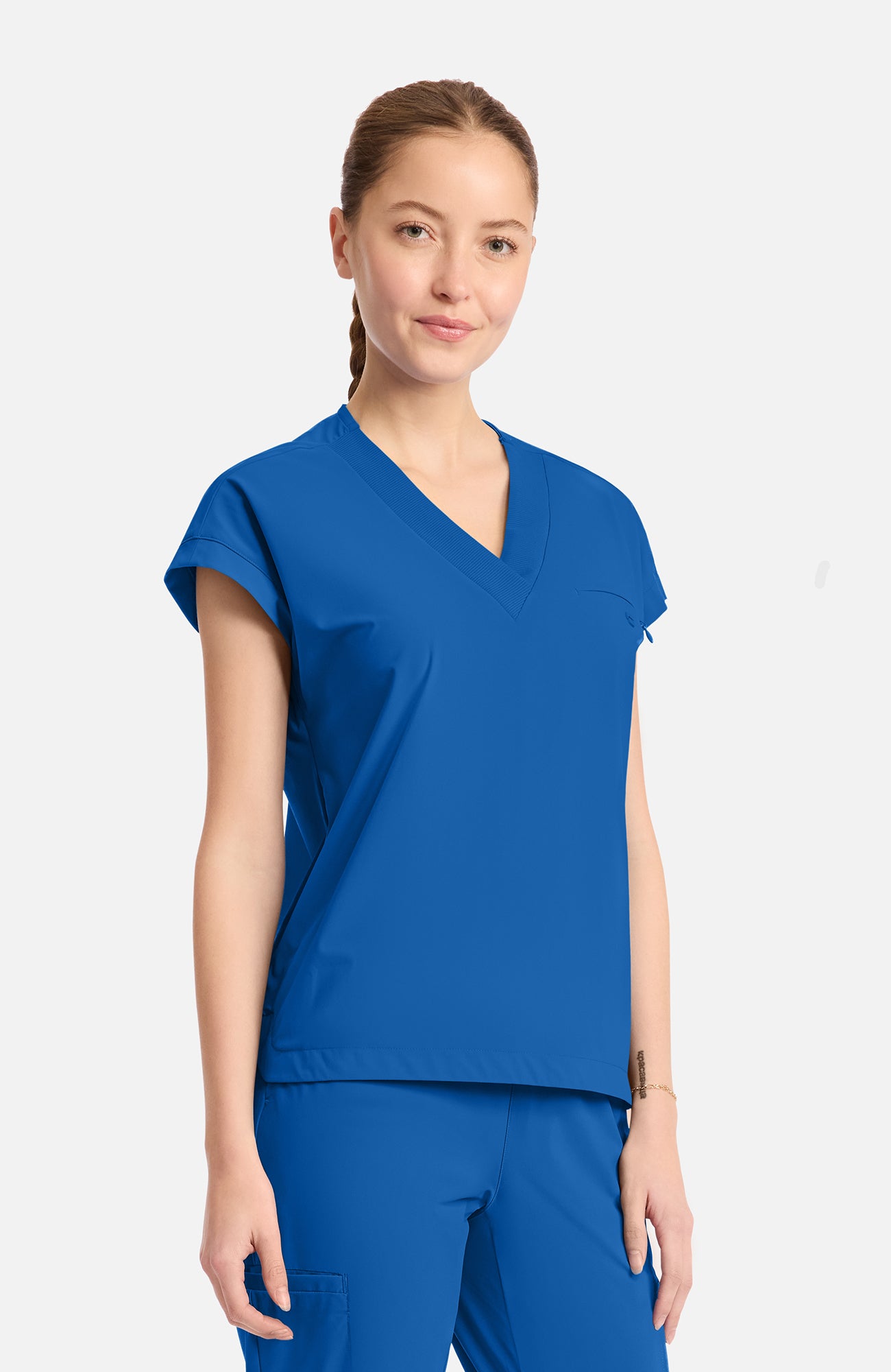IN650A Cherokee Infinity Pursuit Women's 1-Pocket V-Neck Top (XS - 3XL)