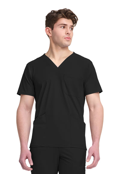 IN651A Cherokee Infinity Pursuit Men 3 Pocket V-Neck Top - Certainty Antimicrobial Stretch (XS - 5XL)