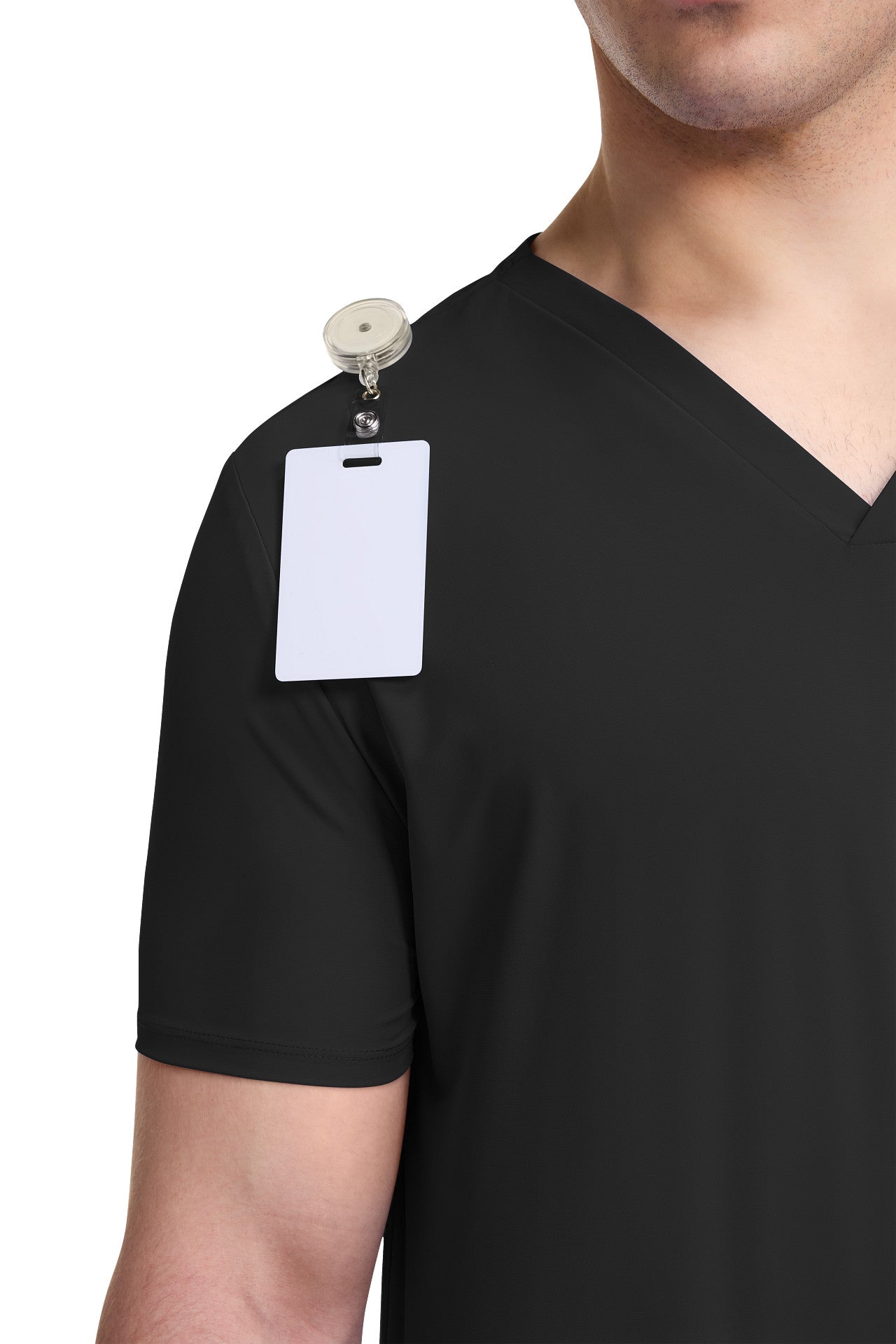 IN651A Cherokee Infinity Pursuit Men 3 Pocket V-Neck Top - Certainty Antimicrobial Stretch (XS - 5XL)