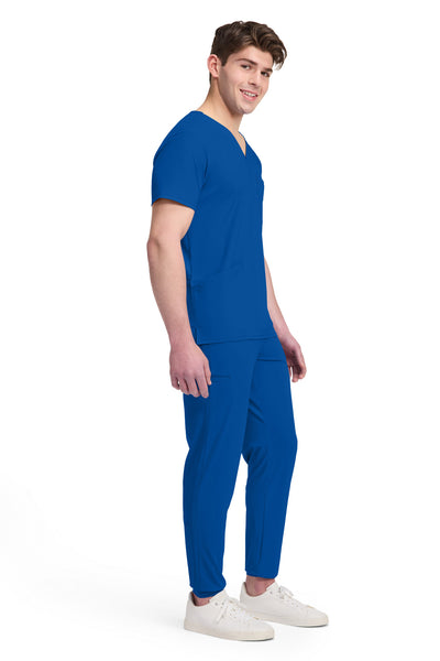 IN651A Cherokee Infinity Pursuit Men 3 Pocket V-Neck Top - Certainty Antimicrobial Stretch (XS - 5XL)