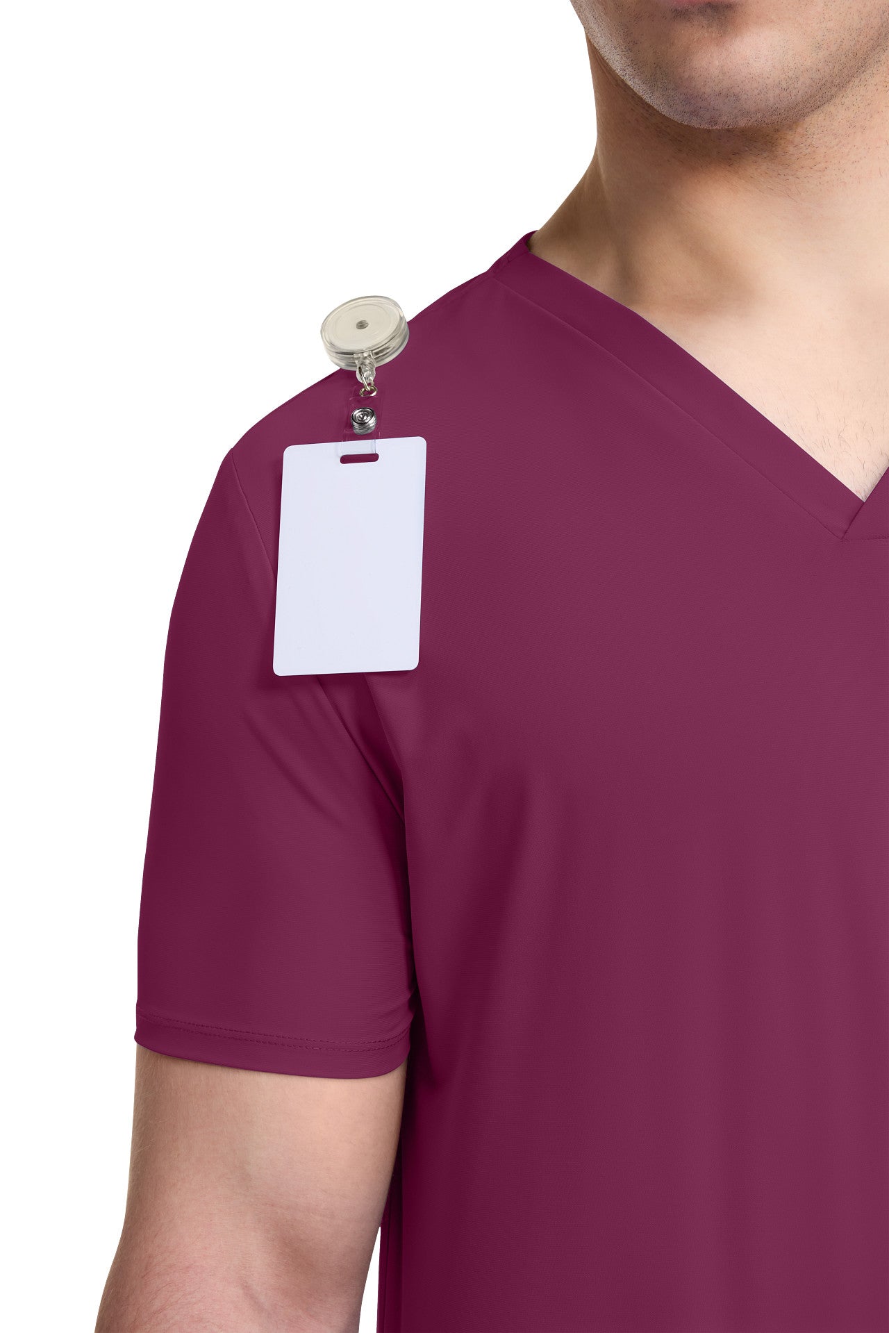 IN651A Cherokee Infinity Pursuit Men 3 Pocket V-Neck Top - Certainty Antimicrobial Stretch (XS - 5XL)