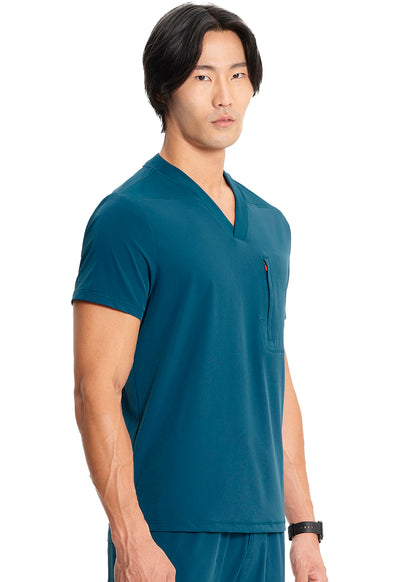 IN700A Cherokee GNR8 Knit Performance Men V-Neck Scrub Top (XS - 3XL)