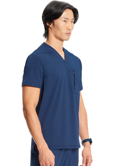 IN700A Cherokee GNR8 Knit Performance Men V-Neck Scrub Top (XS - 3XL)