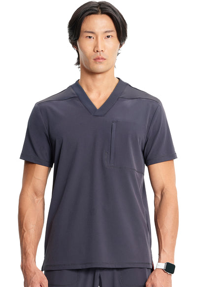 IN700A Cherokee GNR8 Knit Performance Men V-Neck Scrub Top (XS - 3XL)