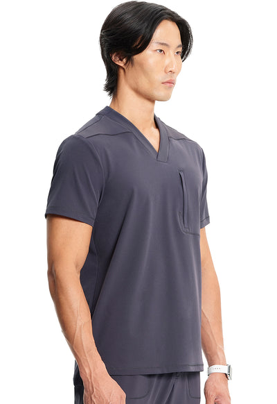 IN700A Cherokee GNR8 Knit Performance Men V-Neck Scrub Top (XS - 3XL)