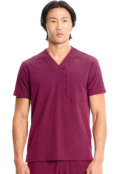 IN700A Cherokee GNR8 Knit Performance Men V-Neck Scrub Top (XS - 3XL)