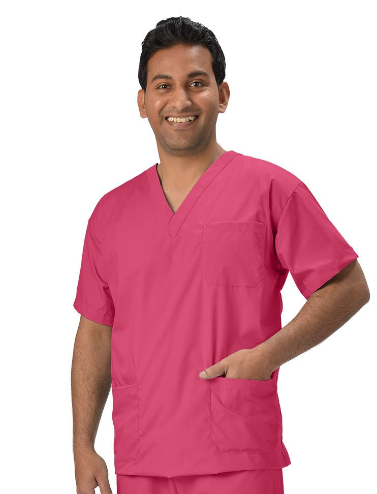 KM101T Klik Fits Athens VNeck Unisex Scrub Top (XXS - 3XL)