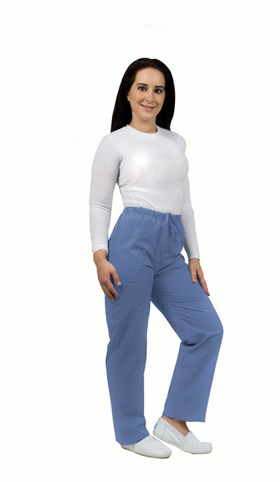 KM101T/KM102P Unisex Scrub Set Klik Fits Athens Top with Havana Elastic Drawstring Pants (XXS - 3XL)