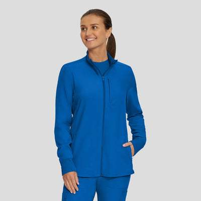 LJ700 Landau Forward 3 Pockets Women Scrub Jacket (XXS - 5XL)