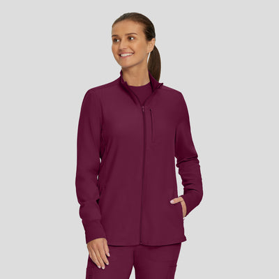 LJ700 Landau Forward 3 Pockets Women Scrub Jacket (XXS - 5XL)