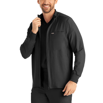 LJ703 Landau Forward 3 Pockets Men Scrub Jacket (XS - 5XL)