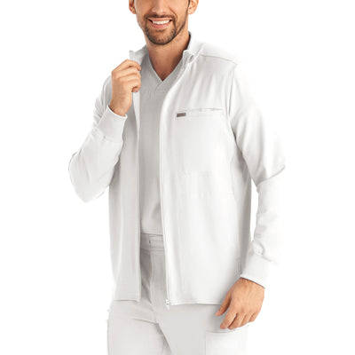 LJ703 Landau Forward 3 Pockets Men Scrub Jacket (XS - 5XL)