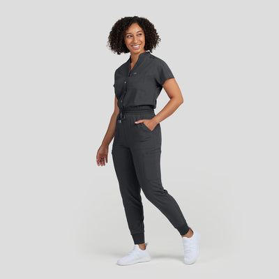 LO603 Landau Forward 8 Pockets Cargo Scrub Jumpsuit (XS - 2XL)