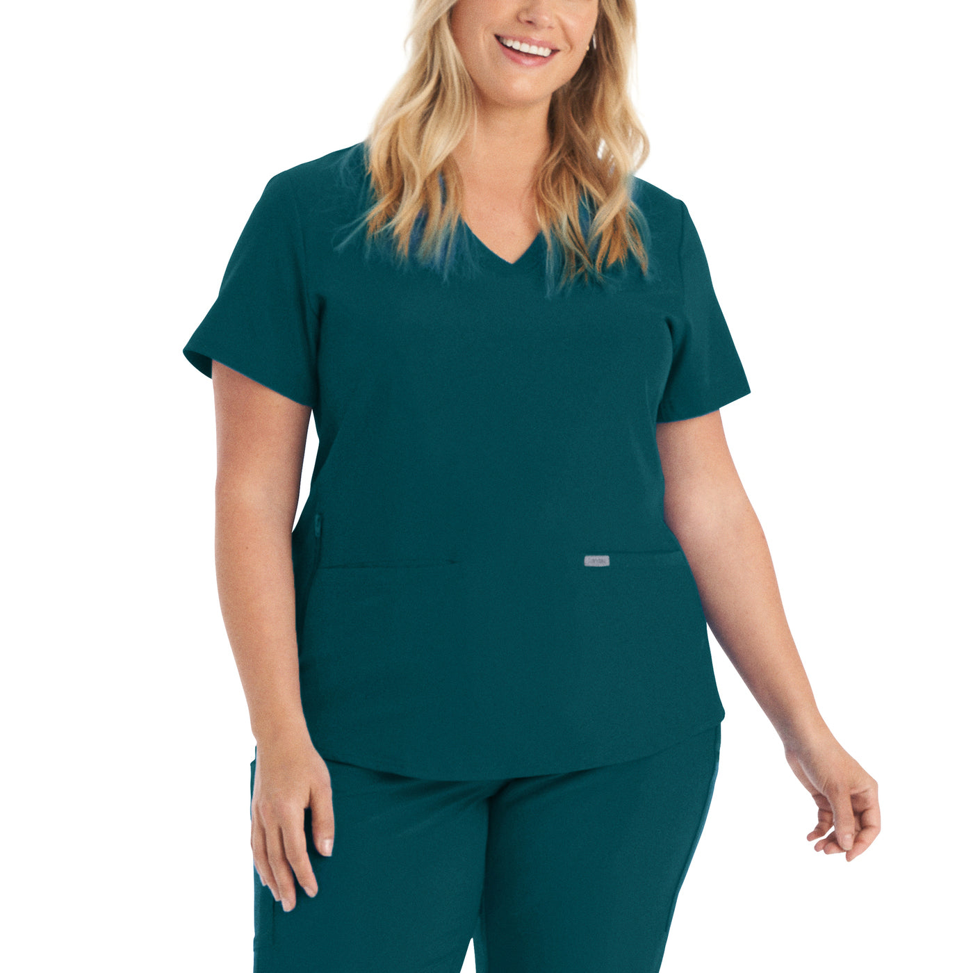 LT100 Landau Forward 3 Pockets Scrub Top (XXS - 5XL)