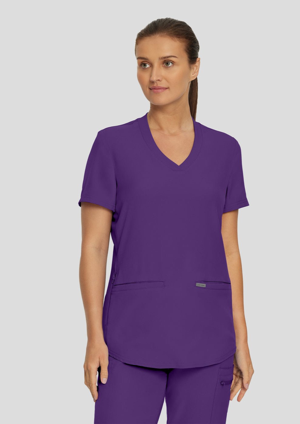 LT100 Landau Forward 3 Pockets Scrub Top (XXS - 5XL)