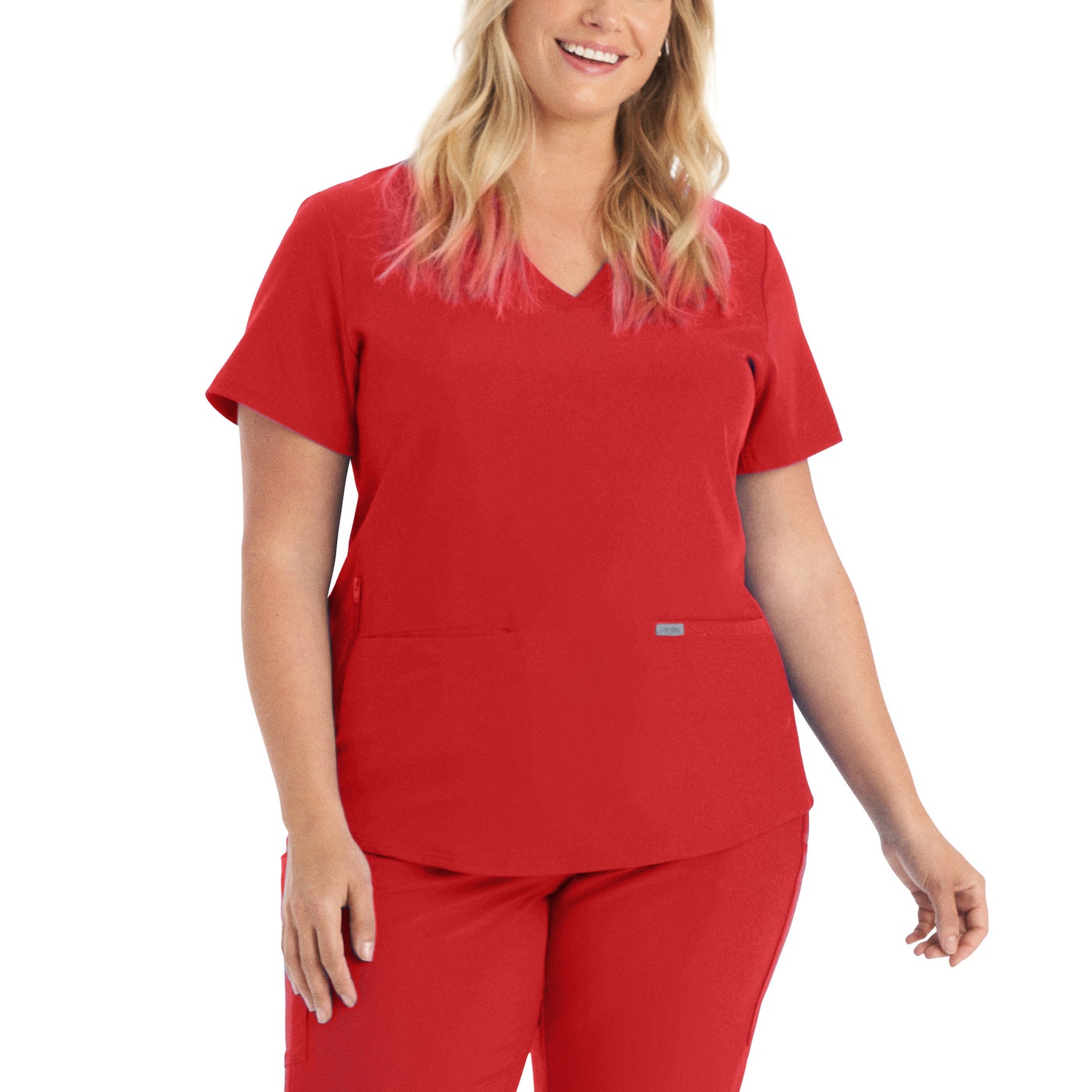 LT100 Landau Forward 3 Pockets Scrub Top (XXS - 5XL)