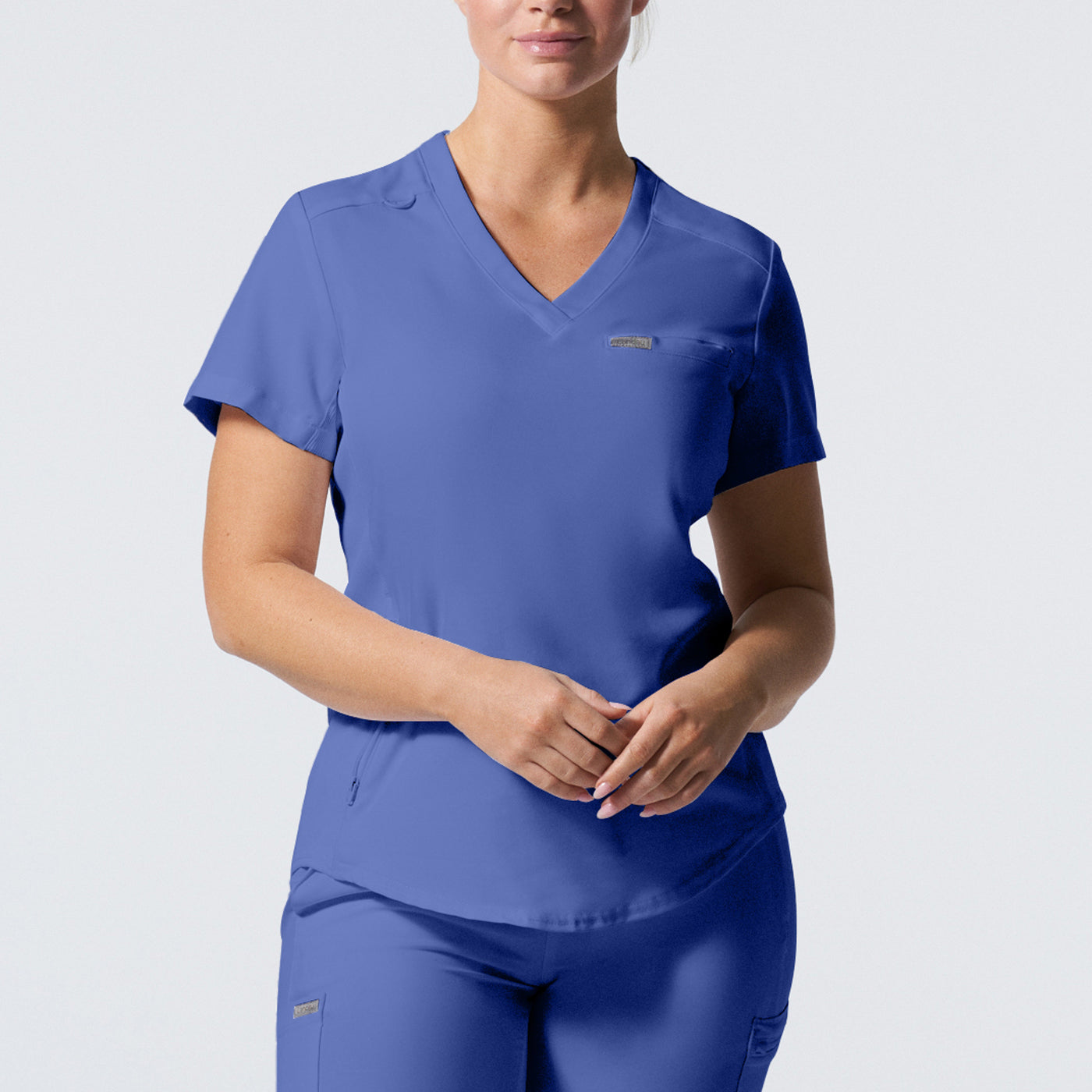 LT101 Landau Forward 2 Pockets Scrub Top (XXS - 5XL)