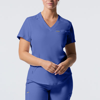 LT101 Landau Forward 2 Pockets Scrub Top (XXS - 5XL)