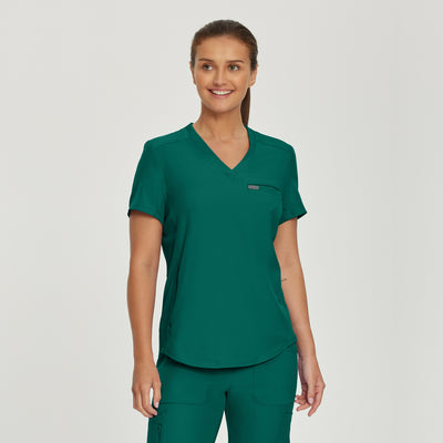 LT101 Landau Forward 2 Pockets Scrub Top (XXS - 5XL)