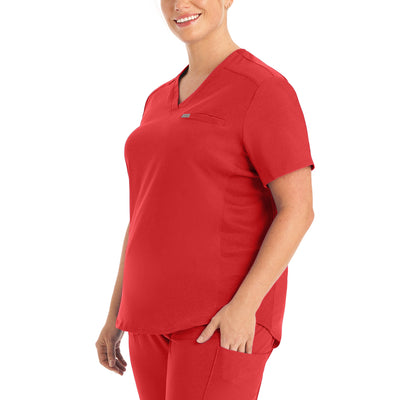 LT101 Landau Forward 2 Pockets Scrub Top (XXS - 5XL)