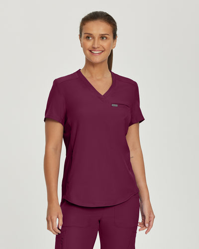 LT101 Landau Forward 2 Pockets Scrub Top (XXS - 5XL)